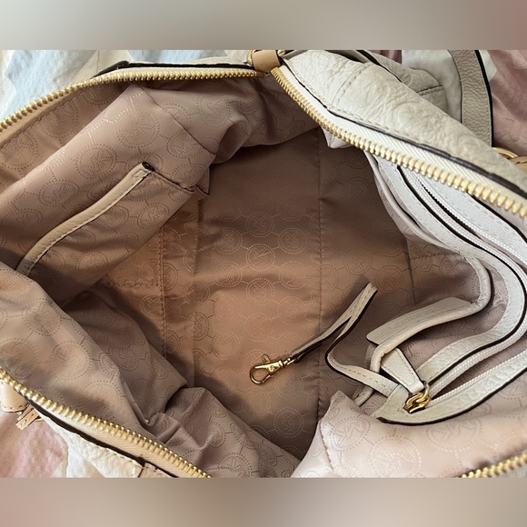 Michael Kors Chain Satchel Bag- Vanilla - Picture 16 of 16